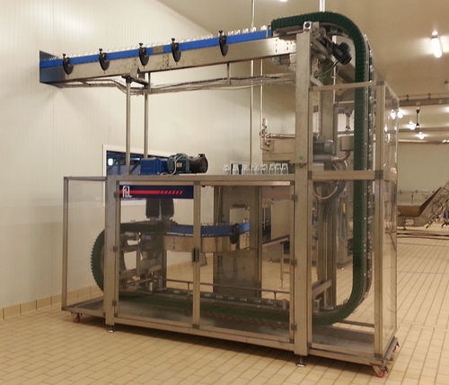 Bläser-Waschanlage - FL-016 - F.B.L. Food Machinery S.r.l. - Wasser / Luftstrahl / für die Lebensmittelindustrie