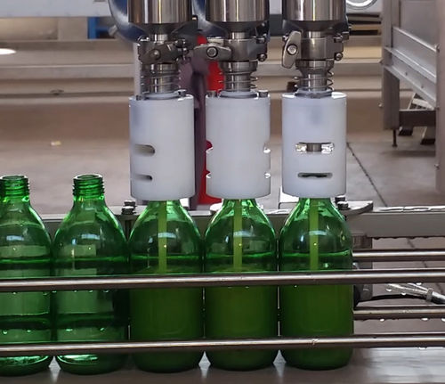 Füllmaschine für Glasflaschen - FL-D.L.F - F.B.L. Food Machinery S.r.l. - für Creme / für Flüssigkeiten / für Nahrungsmittel