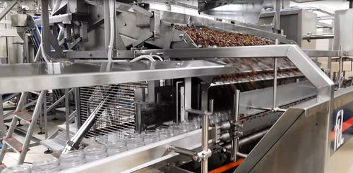Konservendosen-Abfüllmaschine - FL-04 - F.B.L. Food Machinery S.r.l. - für Glasbehälter / für Granulat / für Lebensmittel