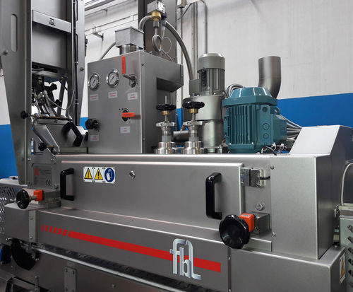 Vakuum-Verschliesser - FL-150 - F.B.L. Food Machinery S.r.l. - automatisch / für Twist-Kapseln / für Glasbehälter