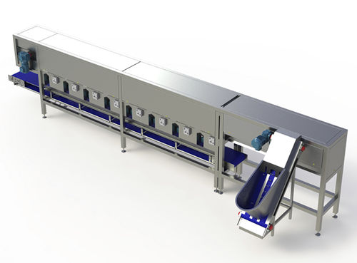 Industrielle Gemüsescheidemaschine - Sushi chef - Finis Foodprocessing Equipment B.V. - automatisch / bodenstehend / kontinuierlich