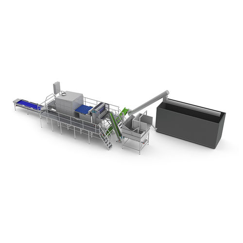 Gemüseschälmaschine - Tailor Made - Finis Foodprocessing Equipment B.V. - Zwiebel / vollautomatisch