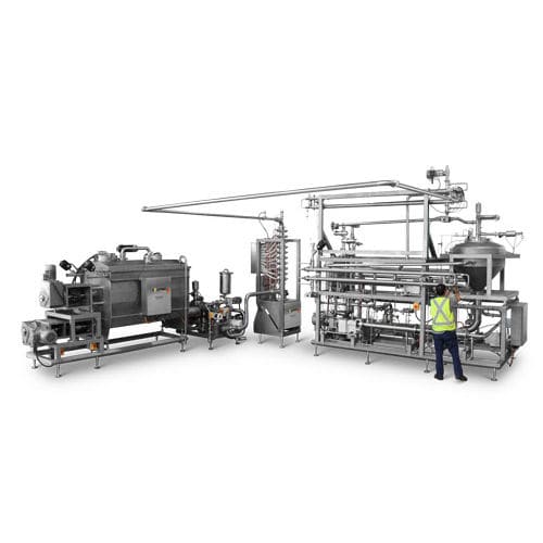 Dampfkocher - RotaTherm® ASEPTIC - Gold Peg International Pty Ltd - kontinuierlich / für Käse / für Nudeln