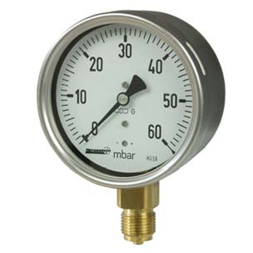 Differential-Mikromanometer - KC series - Hengesbach GmbH & Co. KG - mit Zifferblatt-Anzeige / G 1/2 / IP54