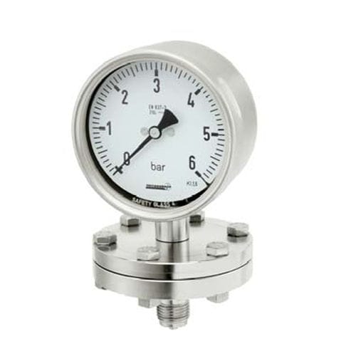 Differential-Mikromanometer - PC series - Hengesbach GmbH & Co. KG - mit Zifferblatt-Anzeige / Gewinde / G 1/2