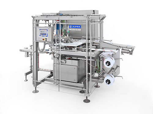 Vertikaler Stretchwickler - MultiSAN - LTH Dresden Niederlassung der ALPMA GmbH - automatisch / für Milchprodukte