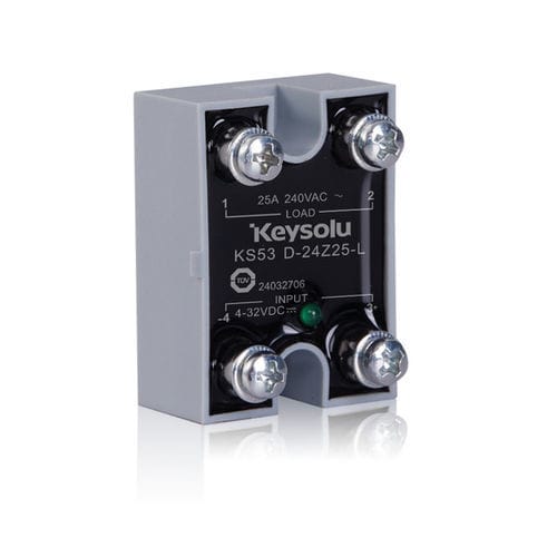 Statisches Relais / 24 VDC - KS53  - Xiamen Jinxinrong Electronics Co., Ltd. - 32 V DC / einphasig / für Schalttafelmontage