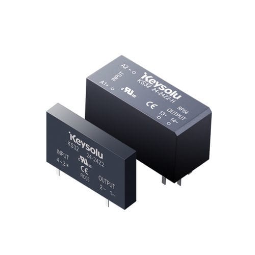 Statisches Relais / 24 VDC - KS32(AC) - Xiamen Jinxinrong Electronics Co., Ltd. - 12 VDC / für DIN-Schiene