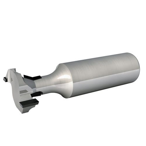 Vollmetall-Fräser -  FPS3008 series - Microtech - T-Nuten / Diamant / für Aluminium