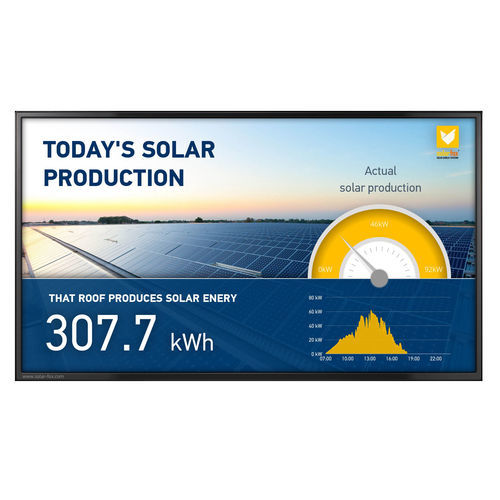 Display für Photovoltaikanlagen - SF-300 series - SOLARFOX® |  SOLEDOS GmbH - LED / IPS / 3840 x 2160