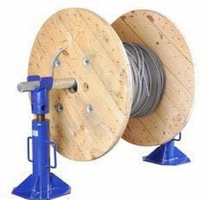 Flaschen-Hebebock - 100-3 - Cable Drum jacks - mechanisch / für Hubanwendungen / Kabeltrommel