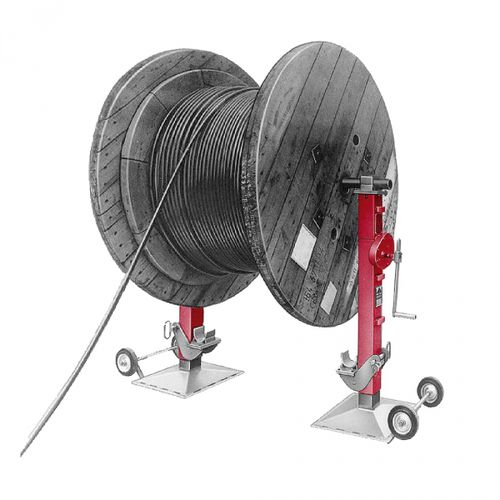 Zahnstangenwinde - HA-230747-K - Cable Drum jacks - mechanisch / Kabeltrommel / für Hubanwendungen