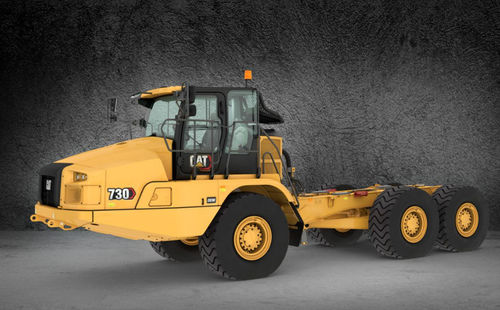 Transport-LKW - 730 - Caterpillar Equipment - 3-Achsen / dieselbetrieben / für Baustelle