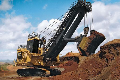 Hochlöffelbagger - 7295 - Caterpillar Equipment