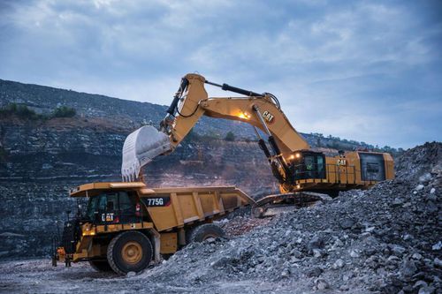 Hochlöffelbagger - 6015 - Caterpillar Equipment