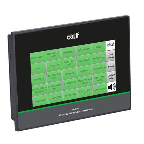 Terminal mit Touchscreen - HMI 70 - Aktif Muhendislik Dis Tic. AS. - einbaufähig / wandmontiert / 800 x 480