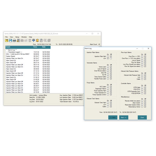Überwachungssoftware - Sentry4 - YZ Systems - für die Gasindustrie / Echtzeit / Windows