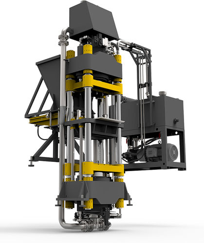 Hydraulische Presse - 400D - Titan Machinery LP - Form / für Produktion / für Ziegelei