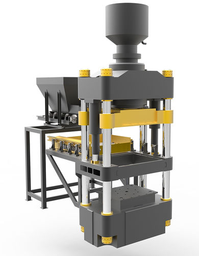 Hydraulische Presse - 900F - Titan Machinery LP - Form / für Produktion / für Ziegelei