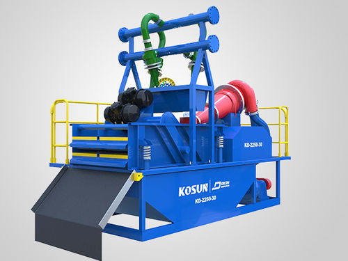 Klärschlamm-Abscheider - KD-250 - Kosun - Sand / Zyklon / für Baustellen