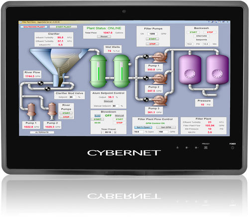 Panel-PC / LCD - iPC S24 - Cybernet - 24" / 1920 x 1080 / 6th Gen Intel® Core™