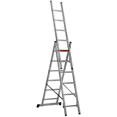 Aluminiumleiter - TS  - CAGSAN  LADDERS - Falt / Seilzug / Sicherheit