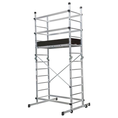 Stationäres Gerüst - AOB7-206 - CAGSAN  LADDERS - Fassaden / modular
