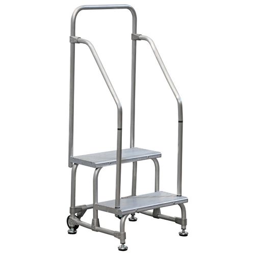 Stahlleiter - RD0015CK  - CAGSAN  LADDERS - mobil / für Lagerhallen