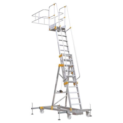 Stahlleiter - YP  - CAGSAN  LADDERS - mobil / Schiebe / Plattform