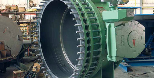 Absperrklappe - F. Nencini Srl - manuell / elektrisch betätigt / hydraulisch gesteuert
