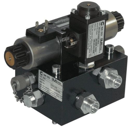 Hydraulik-Wegeventil / mit Klappe - PV - IMI Critical Engineering - mit elektrischer Bedienung / elektro-hydraulisch / 3/2-Wege