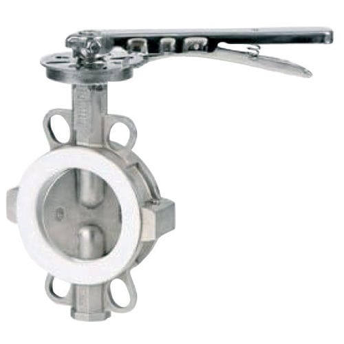 Absperrklappe - 202680 series - TUNING Fluid Solutions SARL - Hebel / mit Handrad / Flansch