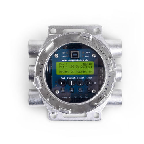 Digitales Ventilsteuergerät - IDC24-AF series - Val Controls A/S - ex-geschützt / Kugel / pneumatisch