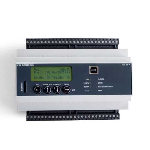 Digitales Ventilsteuergerät - IDC24-A series - Val Controls A/S - ex-geschützt / Kugel / elektrisch