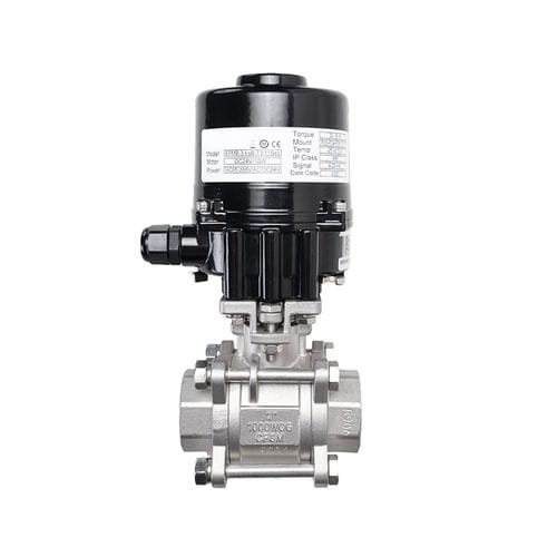 Kugelventil - Q911F-1000WOG - Yongkang Yonlin Industry & Trade Co.,Ltd Yongkang Lianggong Valve Co., Ltd. - elektrisch / Steuerung / Gewinde