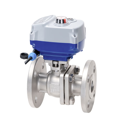 Kugelventil - Q941F-150R - Yongkang Yonlin Industry & Trade Co.,Ltd Yongkang Lianggong Valve Co., Ltd. - elektrisch / Steuerung / Flansch