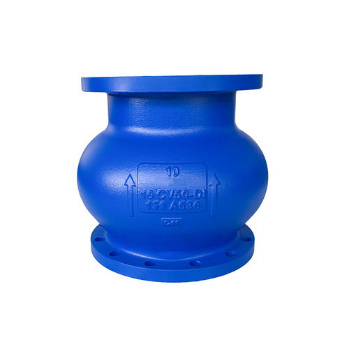 Klappenrückschlagventil - H44H-150 - Yongkang Yonlin Industry & Trade Co.,Ltd Yongkang Lianggong Valve Co., Ltd. - JIS / DIN / duktiles Gusseisen