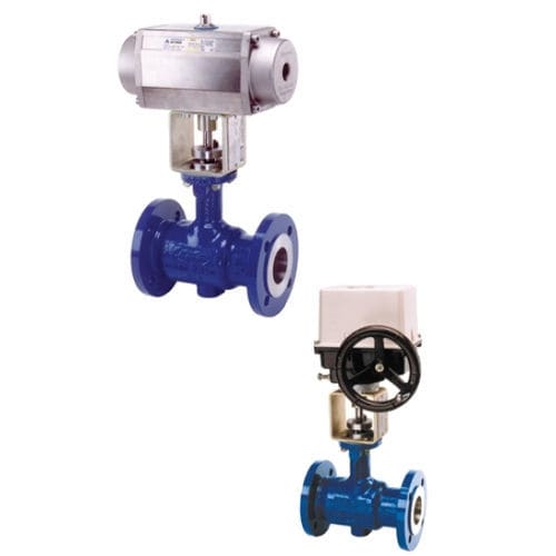 Kolbenantriebs-Ventil - Z33  - Zaklady Automatyki POLNA S.A. - pneumatisch / elektrisch / Steuerung