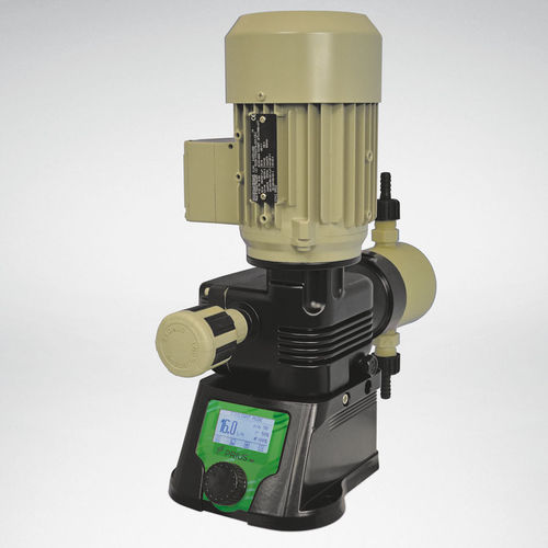 Membranpumpe - PRIUS P MF - Dosim, S.A. de C.V. - Wasser / mit Elektromotor / Industrie