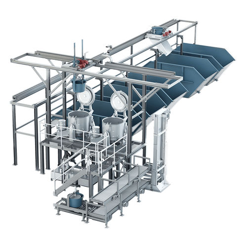Prozess-Zentrifuge - Flexomat - Carl Padberg Zentrifugenbau - für Späne / Entölung / bodenstehend