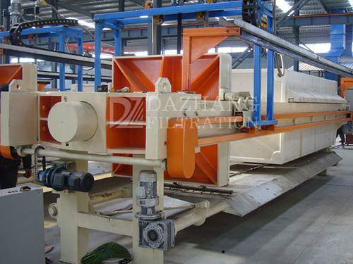 Rahmenfilterpresse - Dazhang Filtration Equipment Co.,Ltd - automatisch / PLC-gesteuert / horizontal