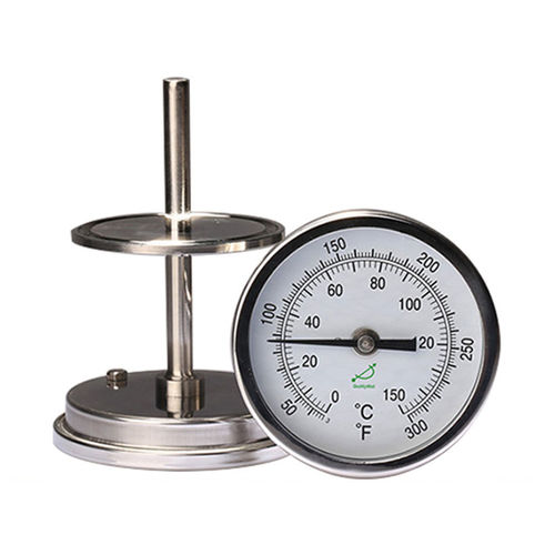 Bimetall-Thermometer - T400CF - Shanghai QualityWell industrial CO.,LTD. - mit Zifferblatt-Anzeige / IP65 / Flansch