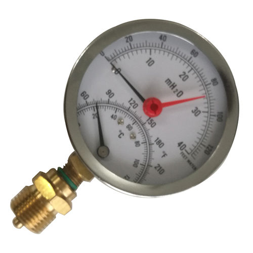 Thermomanometer mit Zifferblatt-Anzeige - WHT-20 - Shanghai QualityWell industrial CO.,LTD. - Edelstahl / Rohrfeder / für Schifffahrtsanwendungen