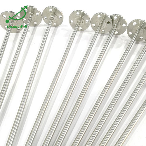 Flansch-Schutzrohr - QWFTWS - Shanghai QualityWell industrial CO.,LTD. - Edelstahl / für Temperatursensor
