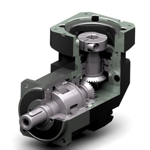 Rechtwinkliges Getriebe - ABR90 - Newstart Planetary Gear Boxes Co.,Ltd. - schrägverzahnt / mit Vollwelle / flanschmontiert