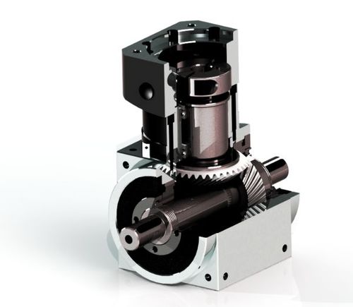 Kegelrad-Winkelgetriebe - PW110L2 - Newstart Planetary Gear Boxes Co.,Ltd. - mit Hohlwelle / rechtwinklig / mit Ausgangswelle