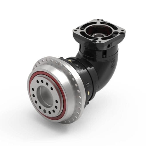 Rechtwinkliges Servogetriebe - HDR series - Newstart Planetary Gear Boxes Co.,Ltd. - Planeten / mit Vollwelle / sockelmontiert