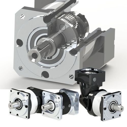 Planetengetriebe - PF80 - Newstart Planetary Gear Boxes Co.,Ltd. - koaxial / mit Vollwelle / 50 - 100 Nm