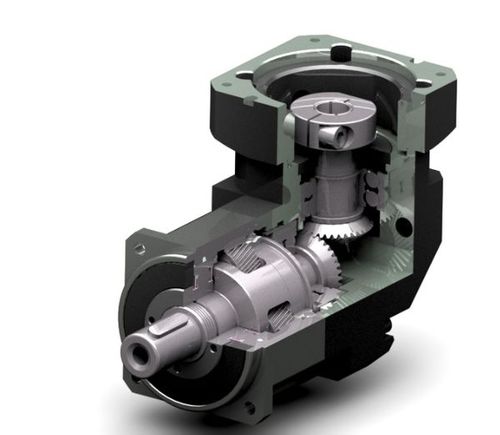 Rechtwinkliges Servogetriebe - ABR115 - Newstart Planetary Gear Boxes Co.,Ltd. - Planeten / schrägverzahnt / mit Vollwelle
