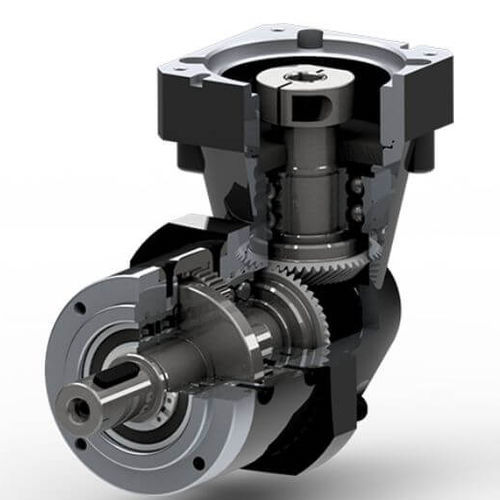 Rechtwinkliges Getriebe - WPL140 - Newstart Planetary Gear Boxes Co.,Ltd. - Planeten / mit Vollwelle / flanschmontiert